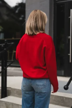 Lee Sweater Tango Red