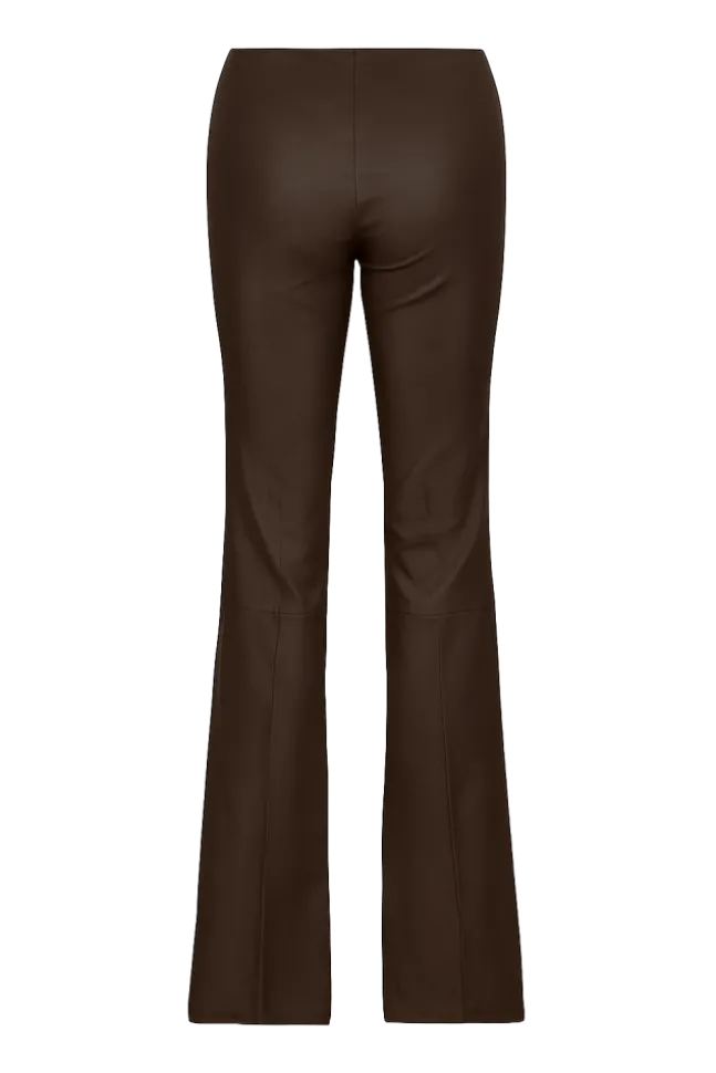 Lenny Pant Dark Brown