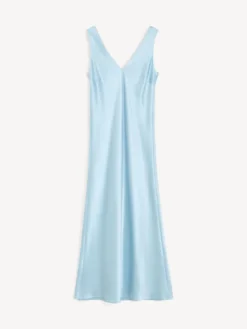 Levita Satin Maxi Dress Dream Blue