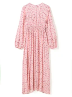 Lilith Maxi Dress Cheryl Pink Print