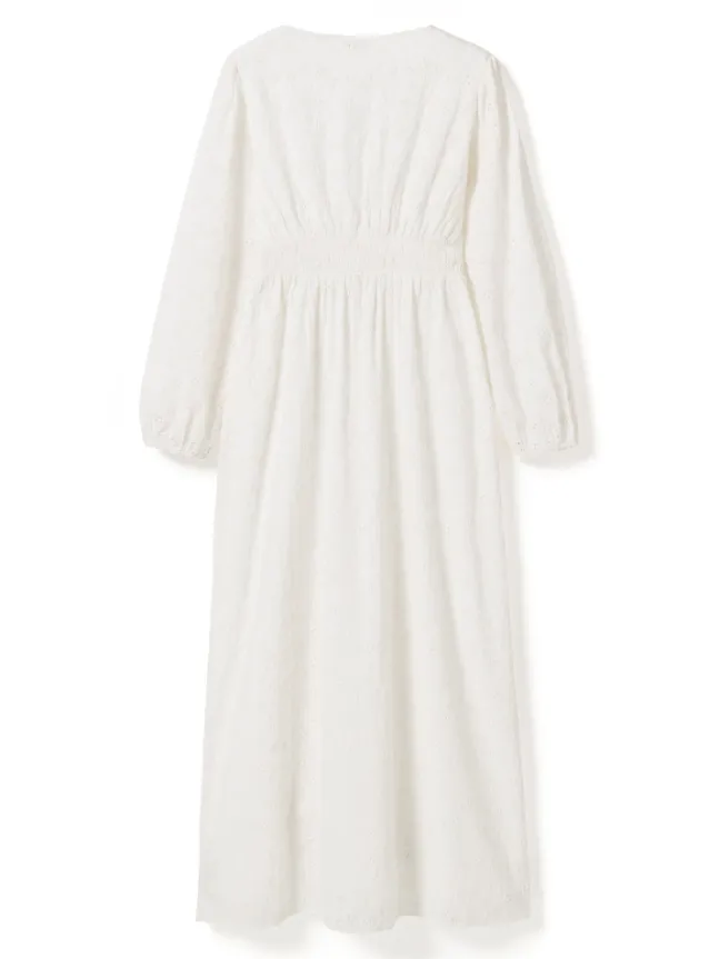 Lilith Maxi Dress White