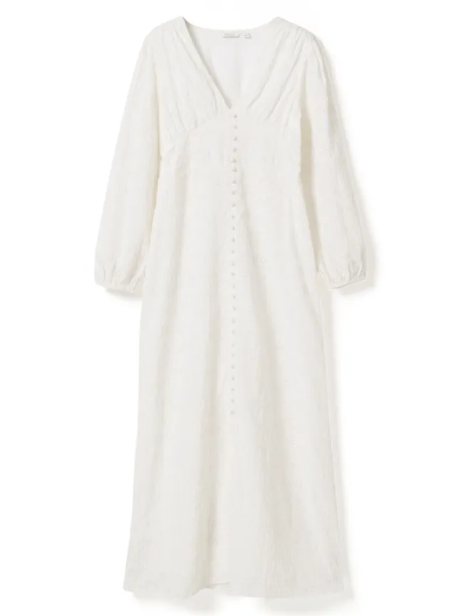 Lilith Maxi Dress White