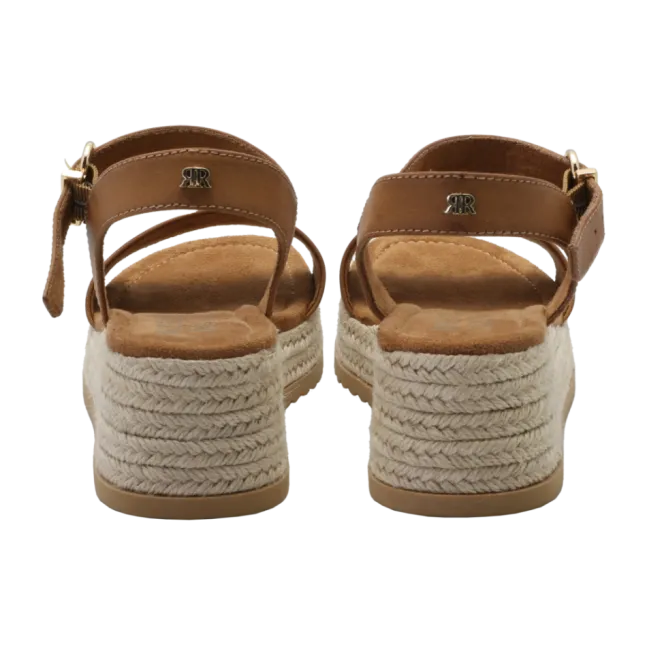 Lili Wedge Cognac