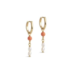 Liva Hoops Light Coral