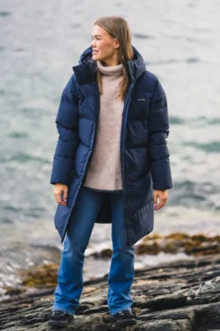 Loen Down Jacket Dark Navy