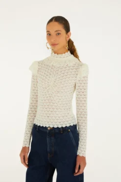Long Sleeve Top Offwhite