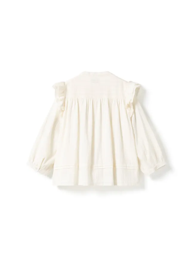 Loryn Blouse White