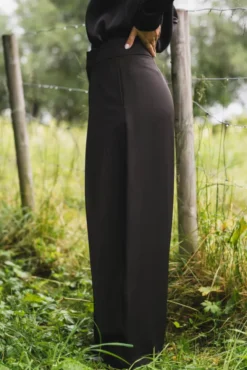 Lucille Structure Pants Dark Brown