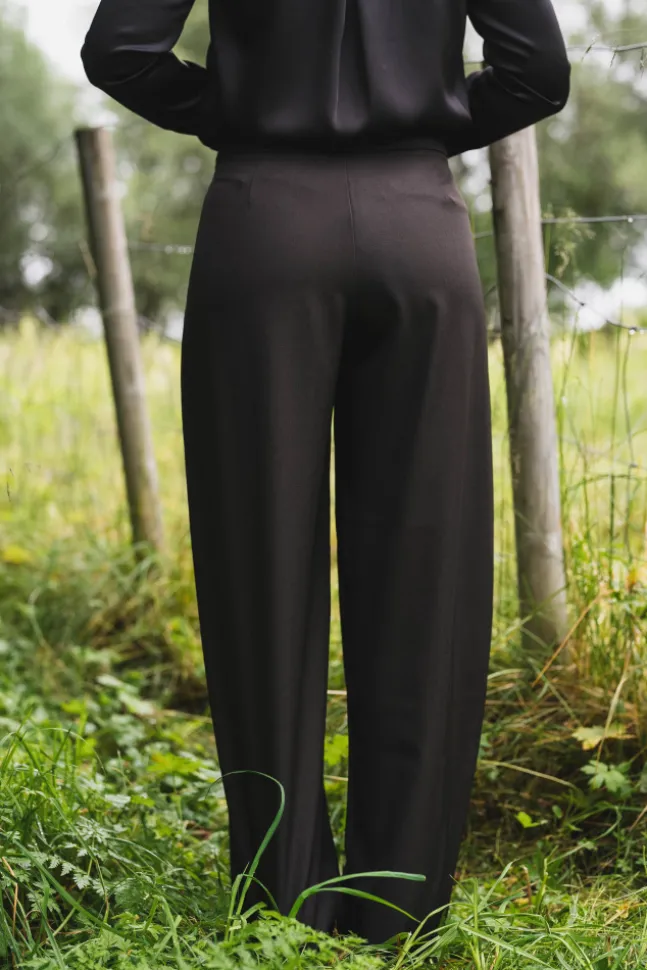 Lucille Structure Pants Dark Brown