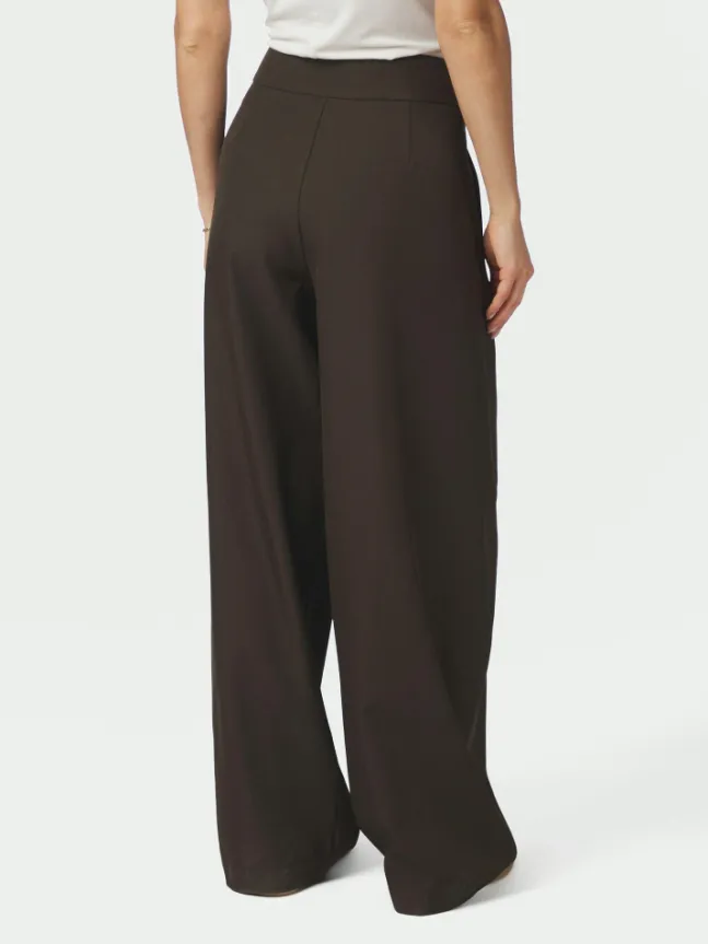 Lucille Structure Pants Dark Brown