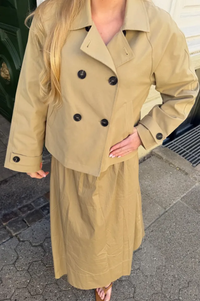Lunaic Trenchcoat Dark Beige