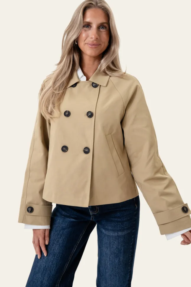 Lunaic Trenchcoat Dark Beige
