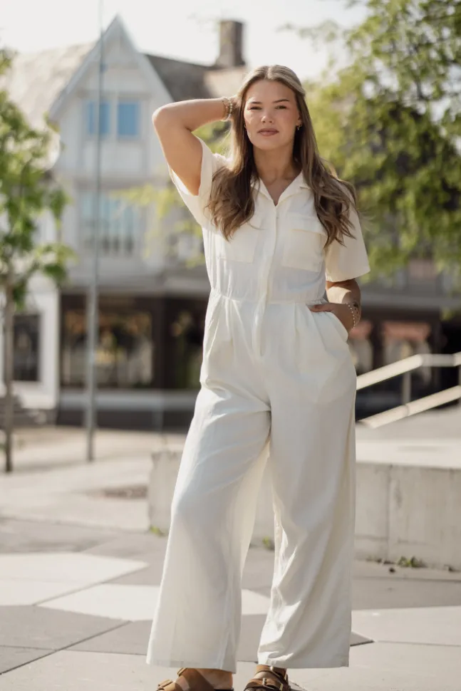 Lybay Jumpsuit Ivory