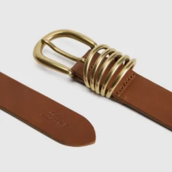 Lyla Ring Belt Mocha Bisque
