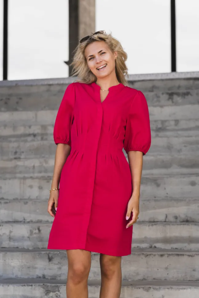 Malanie 2/4 Shirt Dress Jazzy