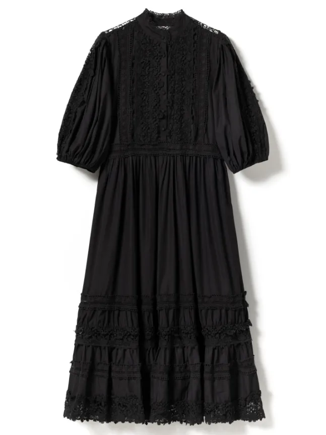 Malaya Dress Black