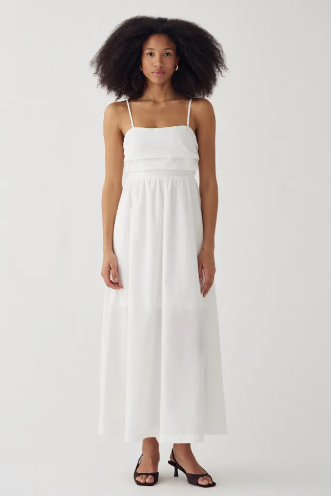 Malika Dress White
