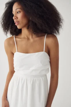 Malika Dress White