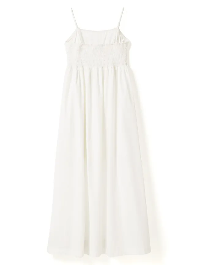 Malika Dress White