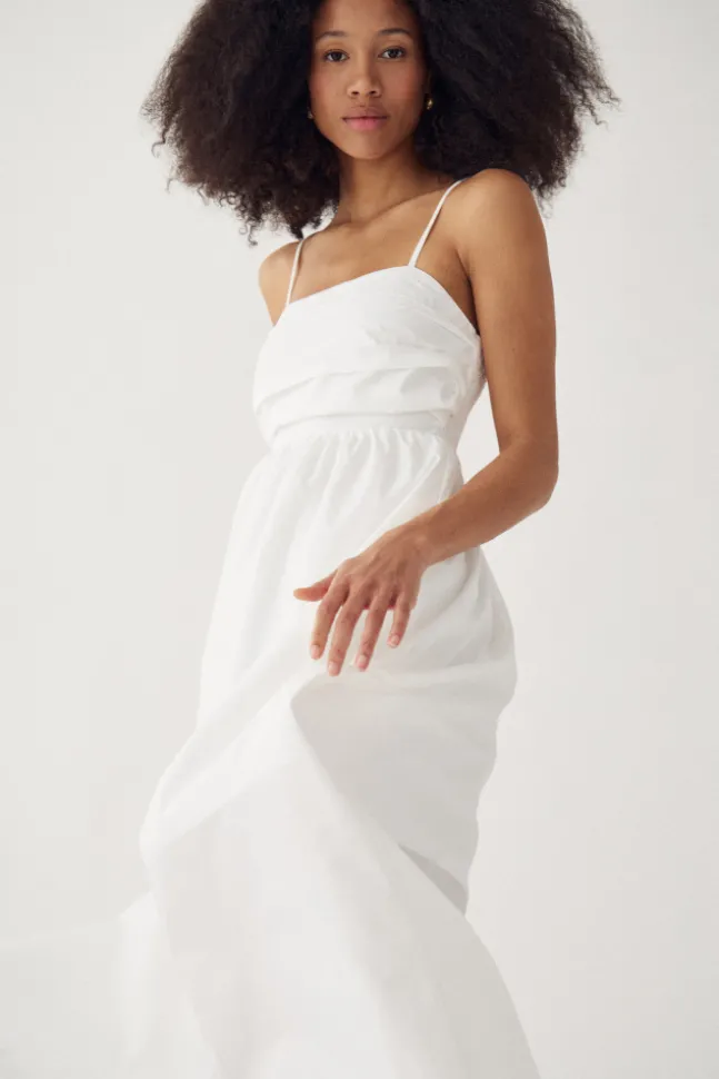 Malika Dress White