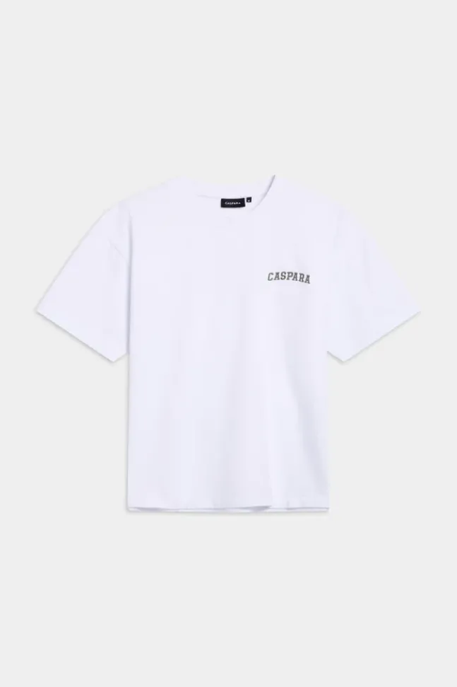 M. All-Star T-Shirt Brilliant White W/ Army Green