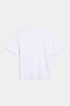 M. All-Star T-Shirt Brilliant White W/ Army Green