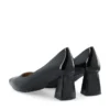 Maralyn Court Shoe Faux Leather Black Patent