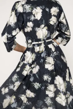 Maria Dress Blue Garden