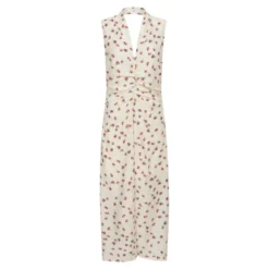 Maris Flower Dress Offwhite
