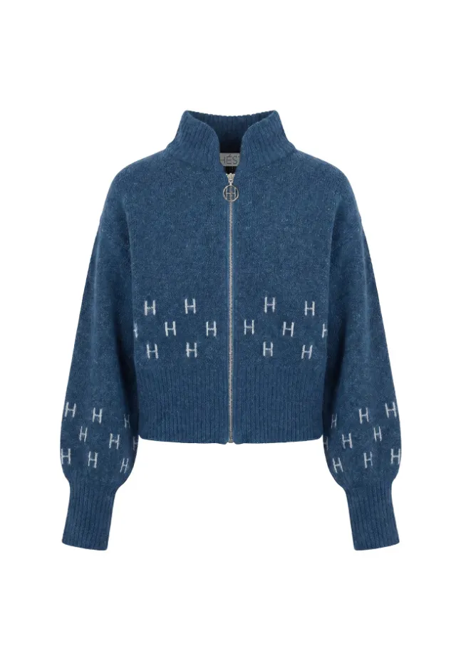 Martha Jacket Short Poseidon