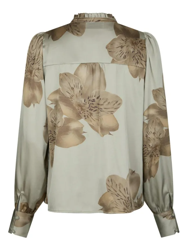 Massima Misty Orchid Blouse Smoke Green