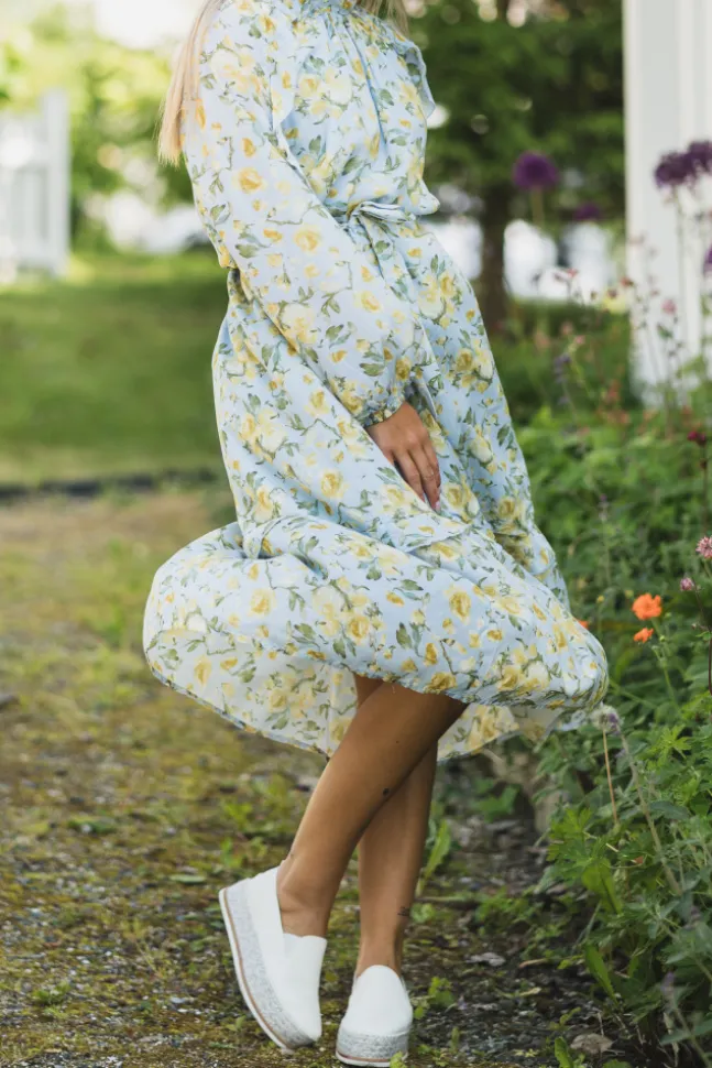 Matira LS Long Dress Skyway Matiri Aop