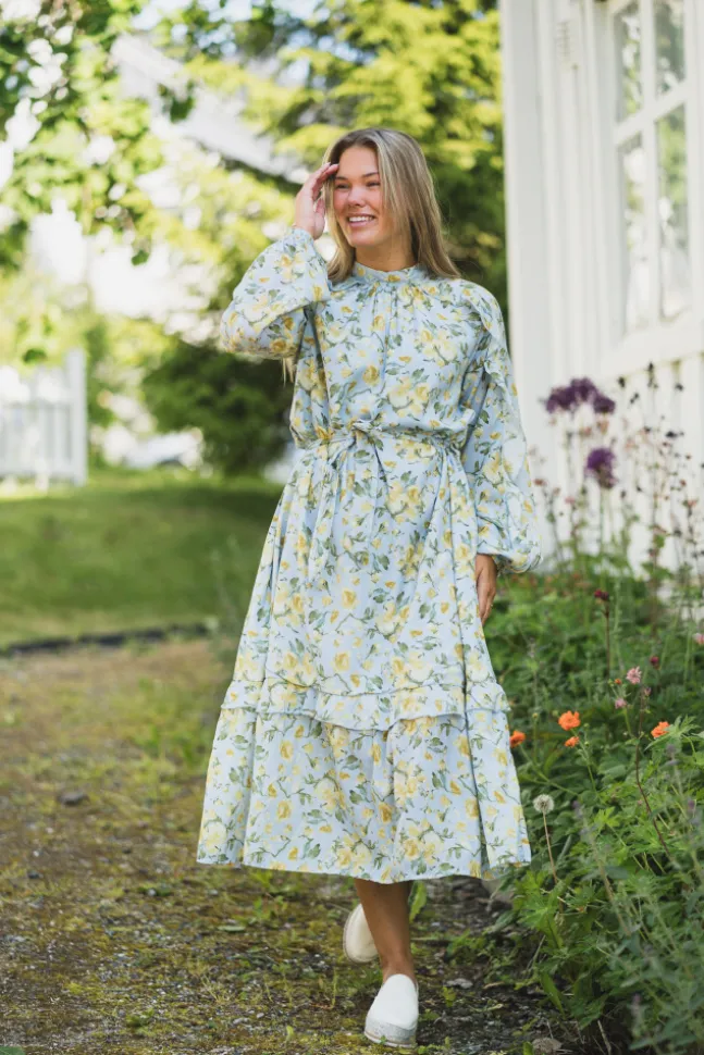 Matira LS Long Dress Skyway Matiri Aop
