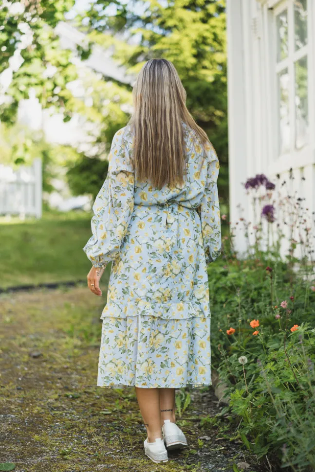Matira LS Long Dress Skyway Matiri Aop