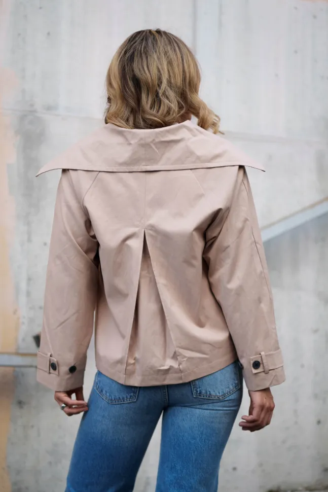 Mazie Perry Short Coat Sandstone