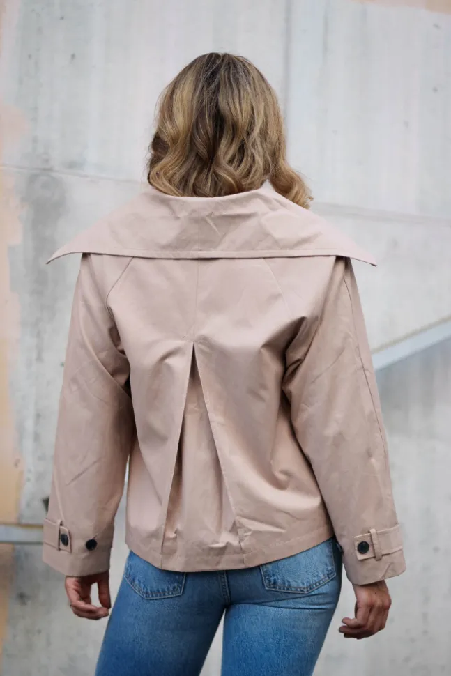 Mazie Perry Short Coat Sandstone