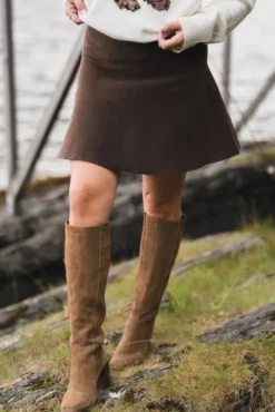 Mercy East Skirt Slate Black