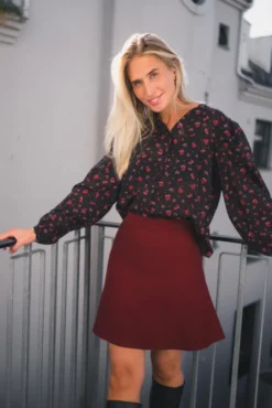 Mercy East Skirt Syrah