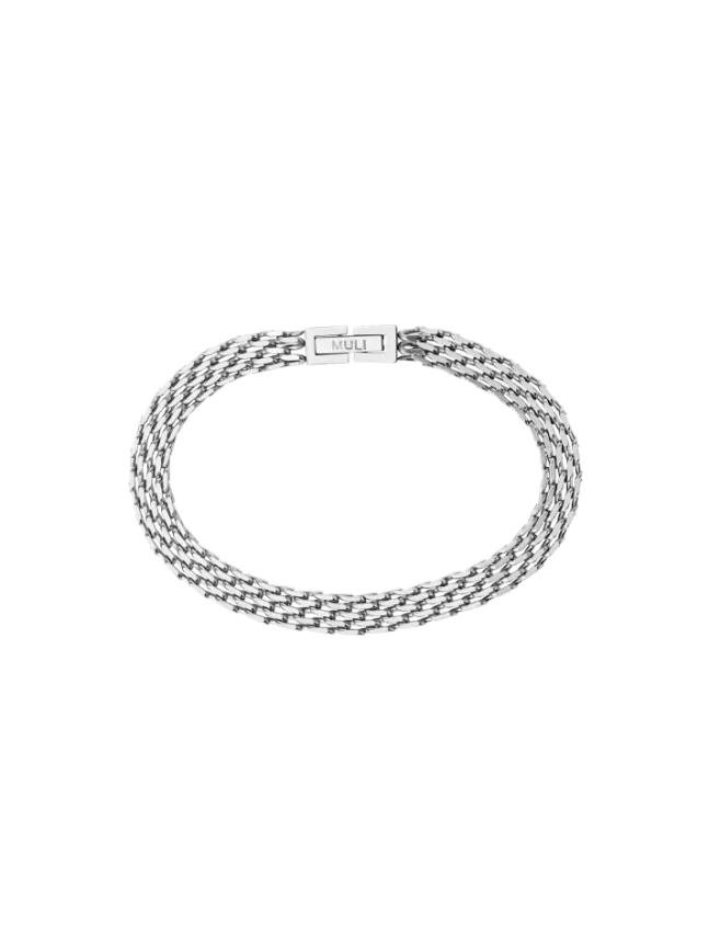 Mesh Link Bracelet Silver