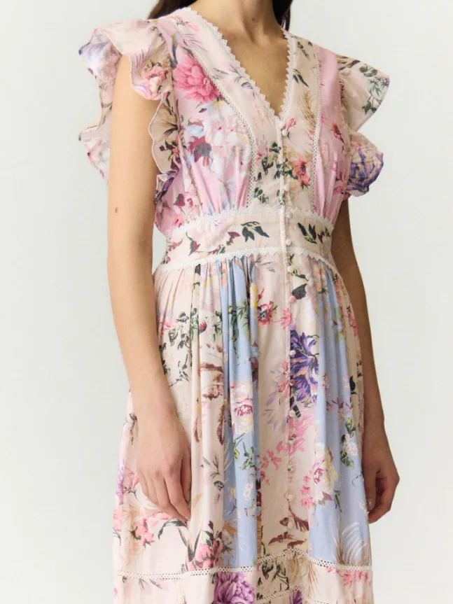 Messa CS Long Dress Pristine W. Ballerina/Skyway