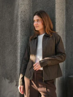 Mexa Coated Jacket Dusty Army
