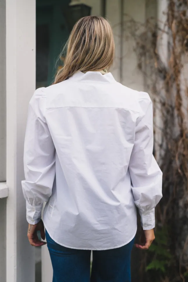 Mie Blouse Optical White