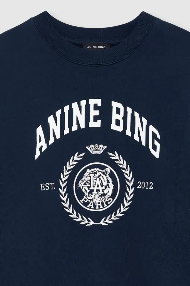 Miles Sweatshirt Collegiate Dark Navy