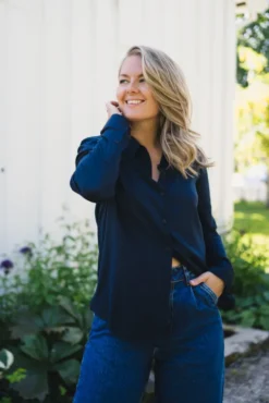 Milly NP Shirt 9942 Dark Sapphire