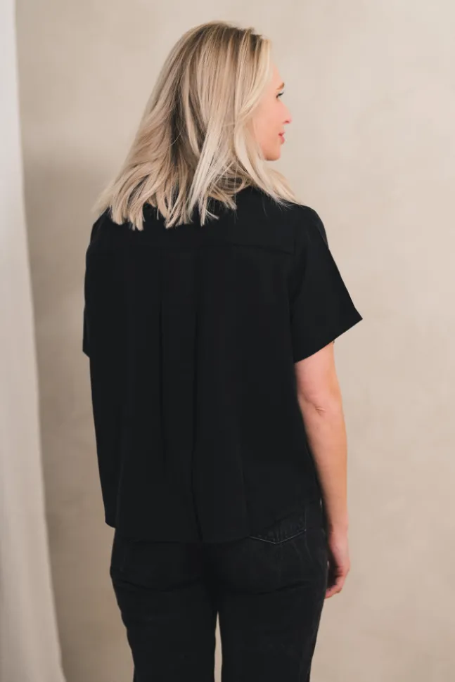 Mina SS Shirt 14028 Black