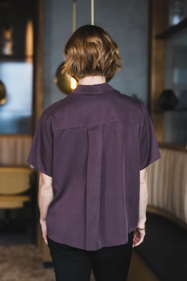 Mina SS Shirt 14028 Fudge