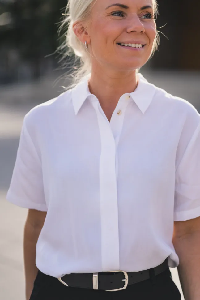 Mina SS Shirt 14028 White