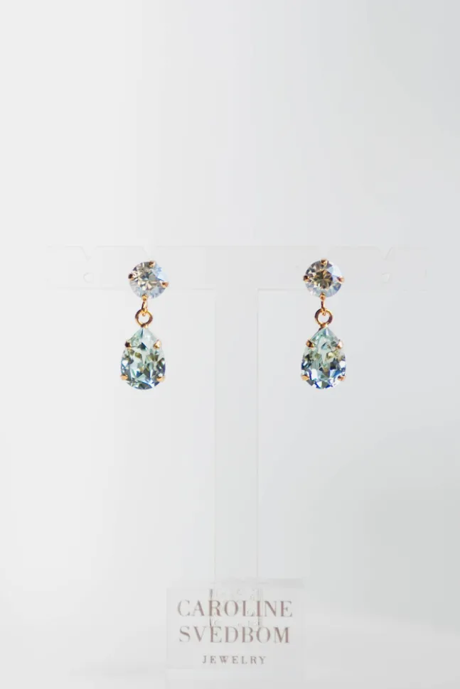 Mini Drop Earrings Gold Light Azore
