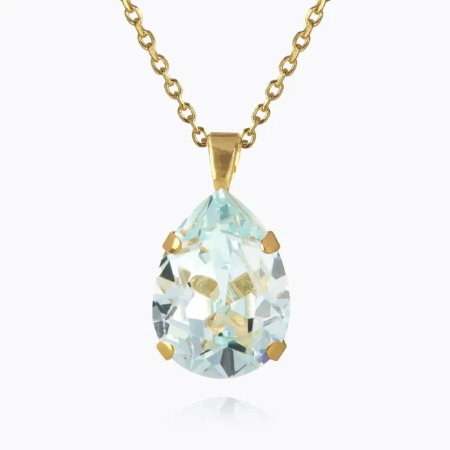 Mini Drop Necklace Gold Light Azore