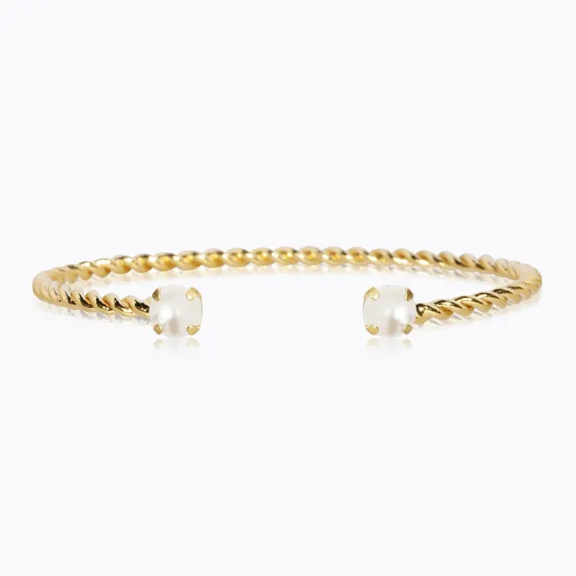 Mini Twisted Bracelet Pearl